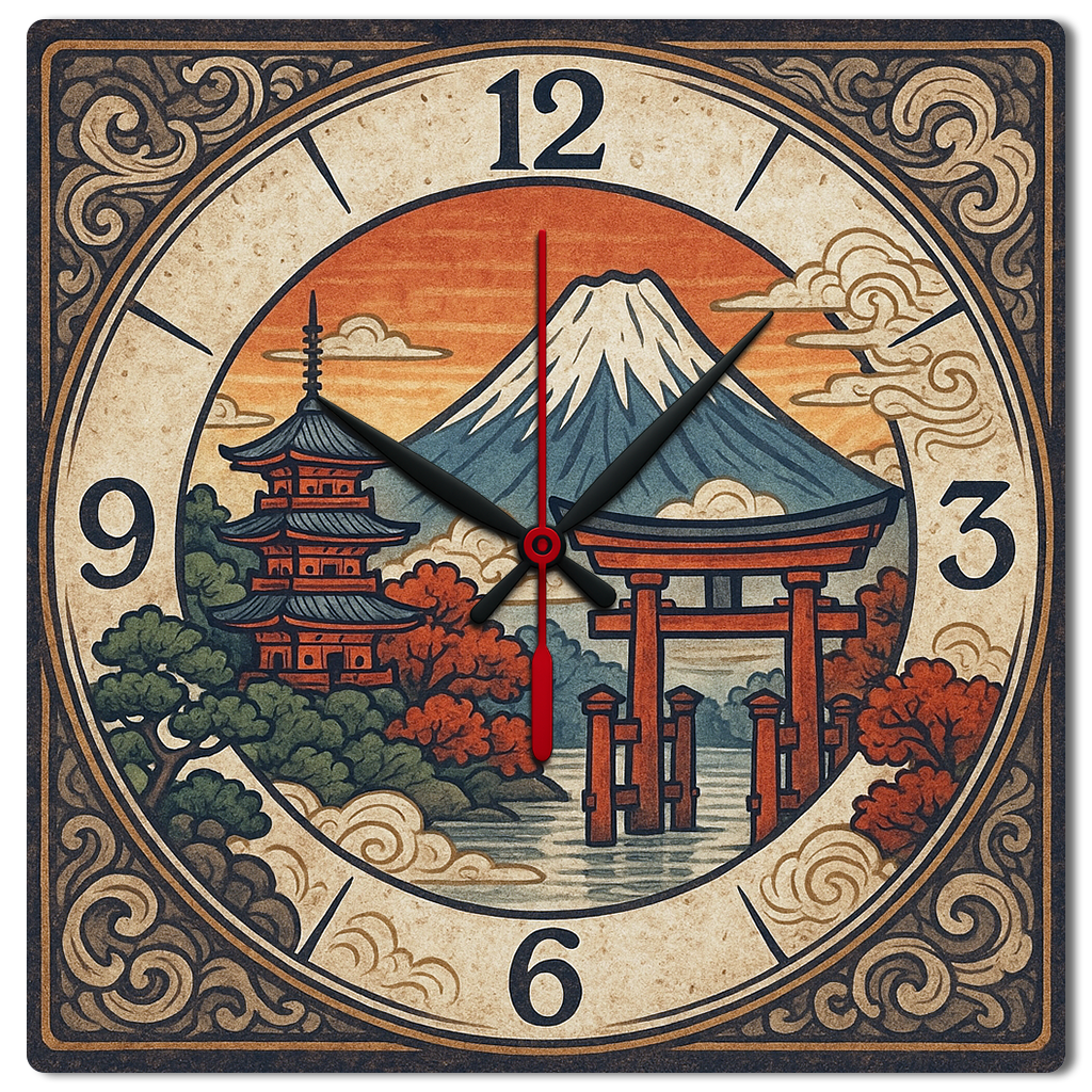 Zeit am Fuji – Harmonie im japanischen Stil