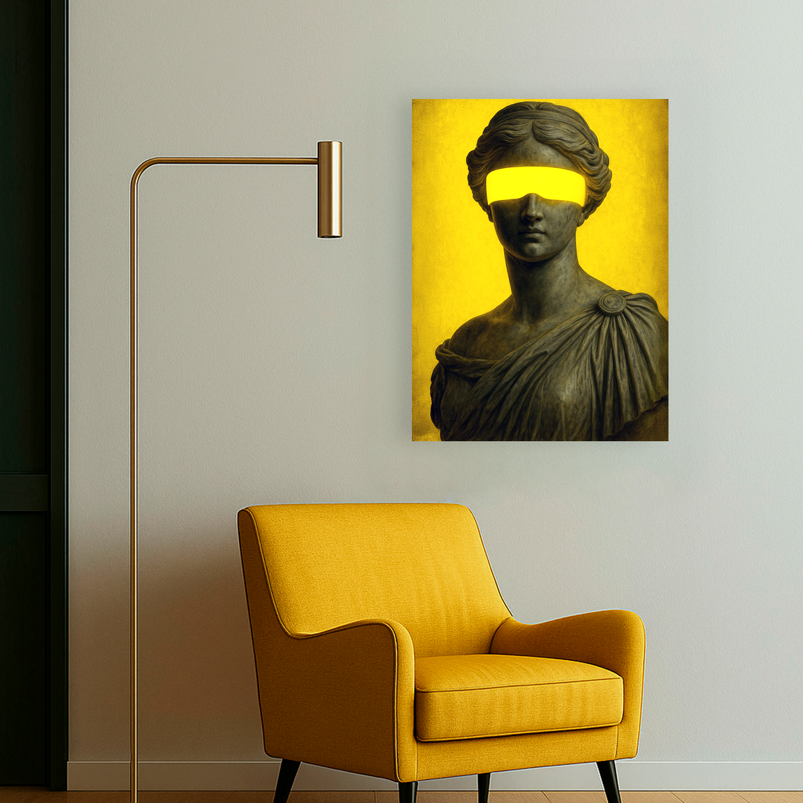 Statue der Vision