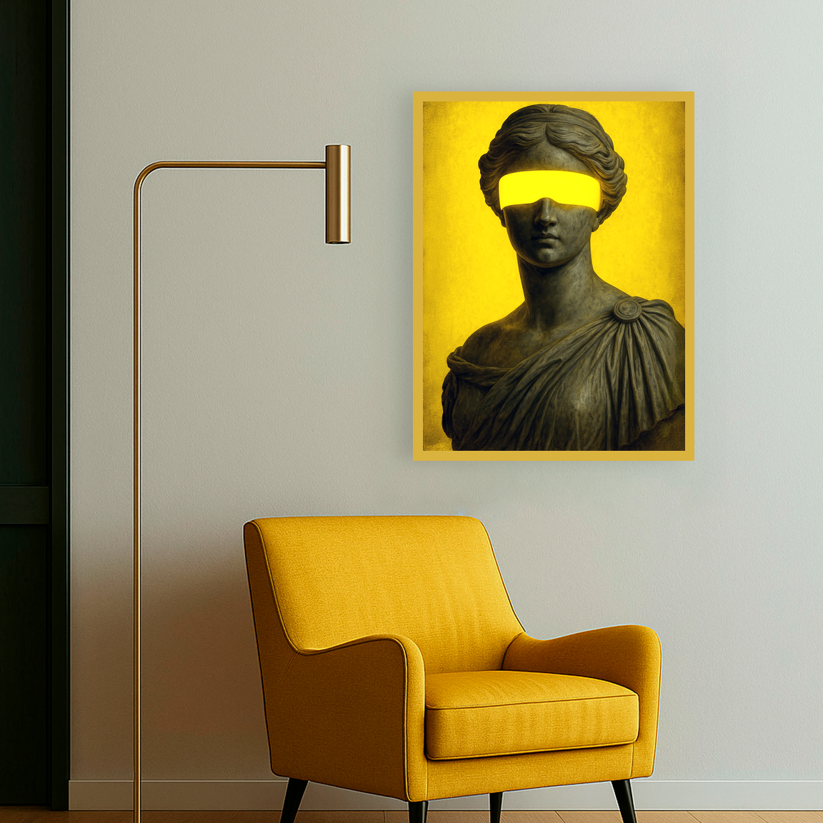 Statue der Vision