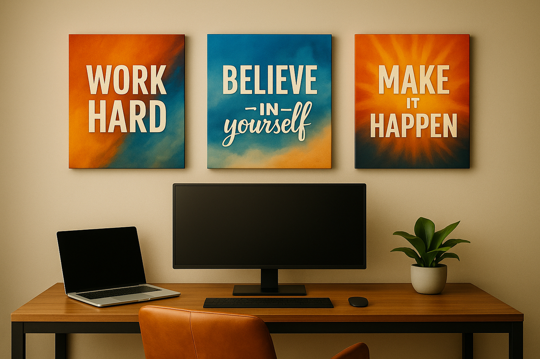 Motivationsbilder für dein Home-Office